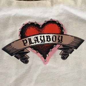 Playboy Vintage Crop Top 2000s